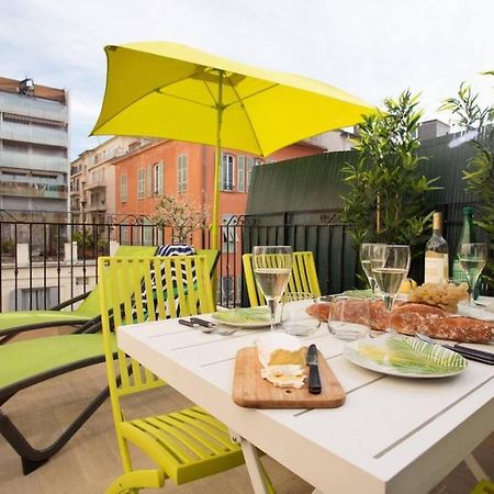Apartmán F2 Terrasse, Moderne, Hyper Centre, Clim, Ascenseur- Dubouchage Nice Exteriér fotografie