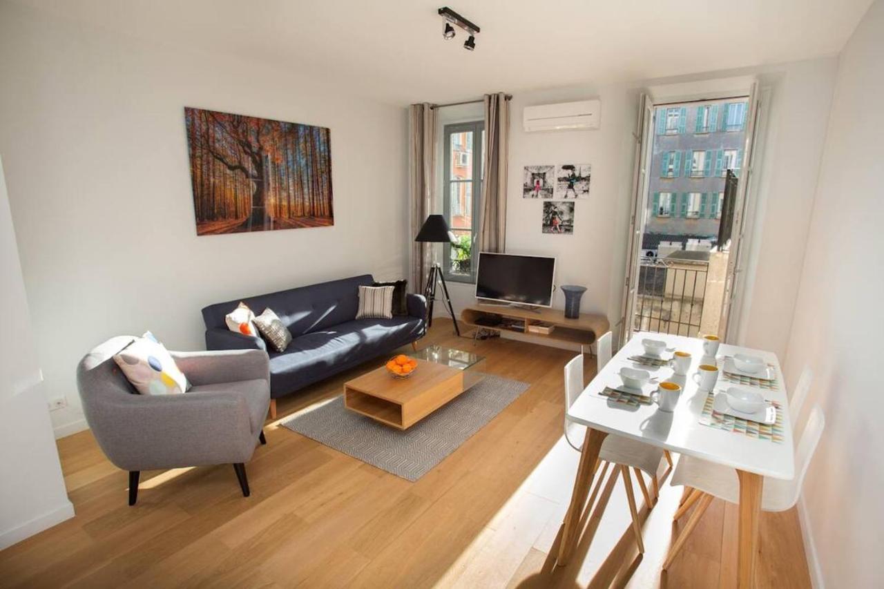 Apartmán F2 Terrasse, Moderne, Hyper Centre, Clim, Ascenseur- Dubouchage Nice Exteriér fotografie